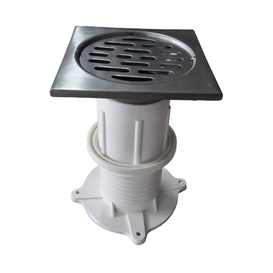 Floor drainage in the balcony